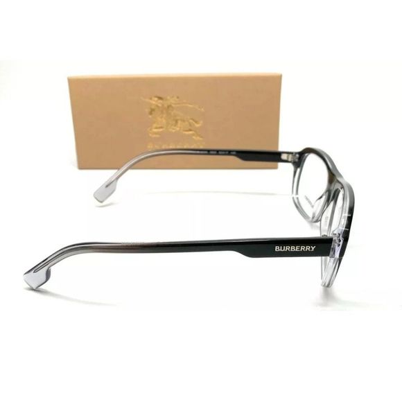 Burberry Men's Black Gradient Eyeglasses! - Picture 3 of 4